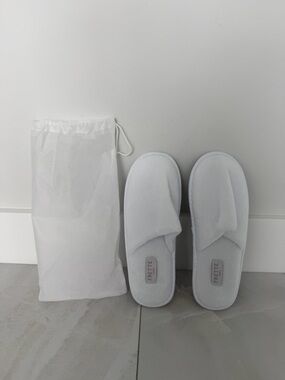 New Frette 1860 Velour Slippers Exclusively Designed for the St Regis Hotel